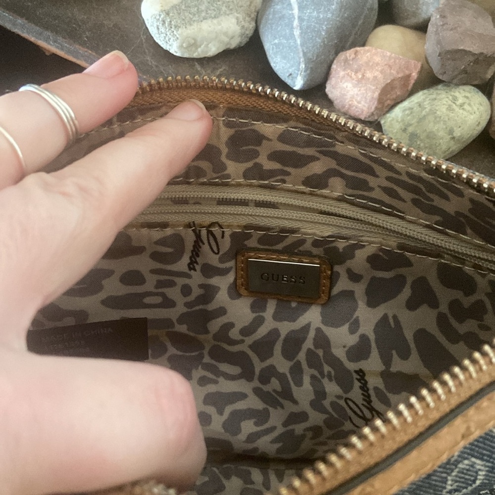 RARE vintage Guess denim wristlet - Picture 7 of 8